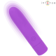 Мини вибратор INTENSE - SYMONE USB RECHARGEABLE VIBRATING BULLET 8 VIBRATIONS PURPLE 10 X 2.2 CM