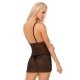 Бельо LIVCO CORSETTI FASHION - MATIONA CF 90463 CHEMISE + THONG BLACK S/M