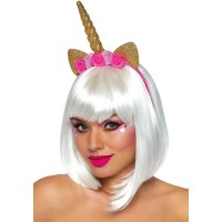 Диадема LEG AVENUE - UNICORN FLOWER HEADBAND GOLD