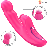 Вибратор INTENSE - EMI VIBRATOR 13.5 CM MULTIFUNCTION 3 IN 1 10 VIBRATIONS PINK
