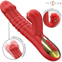 Вибратор INTENSE - THALIA VIBRATION & THRUST & TAPPING RED