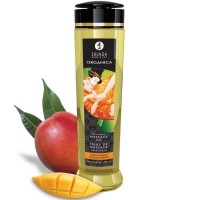 Масажно олио SHUNGA - ORGANIC MASSAGE OIL MANGO 240 ML
