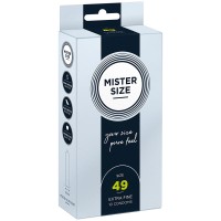 Презервативи MISTER SIZE - CONDOM SIZE S 49 MM (10 UNITS)
