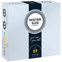 Презервативи MISTER SIZE - CONDOM SIZE M 53 MM (36 UNITS)