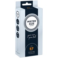Презервативи MISTER SIZE - CONDOM SIZE L 57 MM (10 UNITS)