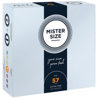 Презервативи MISTER SIZE - CONDOM SIZE L 57 MM (36 UNITS)