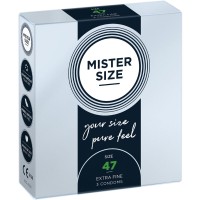 Презервативи MISTER SIZE - CONDOMS SIZE XS 47 MM (3 UNITS)