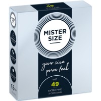Презервативи MISTER SIZE - CONDOM SIZE S 49 MM (3 UNITS)
