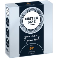 Презервативи MISTER SIZE - CONDOM SIZE L 57 MM (3 UNITS)