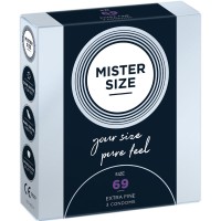 Презервативи MISTER SIZE - CONDOMS SIZE XXXL 69 MM (3 UN
