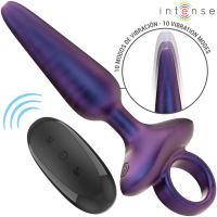 Анален разширител INTENSE - MARLON VIBRATING ANAL PLUG MODEL 4 REMOTE CONTROL