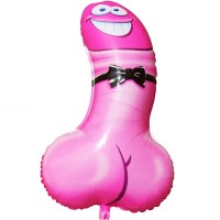 Балон DIABLO PICANTE - PENIS SHAPED PARTY BALLOON PINK