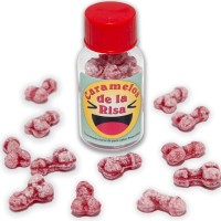 Бонбони DIABLO PICANTE - 12 PENIS-SHAPED LAUGHTER CANDIES STRAWBERRY/CHERRY