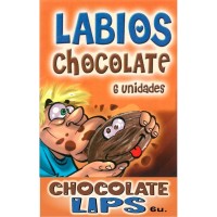 Шоколади DIABLO PICANTE - BOX OF 6 VAGINA-SHAPED CHOCOLATES
