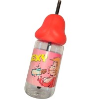 Бутилка DIABLO PICANTE - PENIS SHAPED 360 ML BABY BOTTLE RED