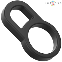 Пенис ринг INTENSE - BOBBY DOUBLE SILICONE PENIS RING BL