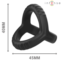 Пенис ринг INTENSE - CARSON DOUBLE SILICONE PENIS RING B