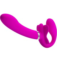 Страп-он PRETTY LOVE - VALERIE DOUBLE STRAP-ON VIBRATOR 