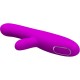 Вибратор PRETTY LOVE - ANGELIQUE MULTIFUNCTION VIBRATOR + CLITORIS STIMULATOR PURPLE