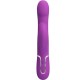 Вибратор PRETTY LOVE - 4 IN 1 MULTIFUNCTION VIBRATOR & STIMULATOR PURPLE