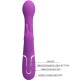 Вибратор PRETTY LOVE - DEJON 3 IN 1 MULTIFUNCTION RABBIT VIBRATOR  PURPLE