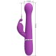 Вибратор PRETTY LOVE - DEJON 3 IN 1 MULTIFUNCTION RABBIT VIBRATOR  PURPLE