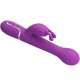 Вибратор PRETTY LOVE - DEJON 3 IN 1 MULTIFUNCTION RABBIT VIBRATOR  PURPLE