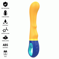 Вибратор INTENSE - SHAGGY G-SPOT VIBRATOR YELLOW