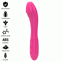 Вибратор INTENSE - BELINDA VIBRATOR 19 CM FLEXIBLE 10 VIBRATIONS PINK