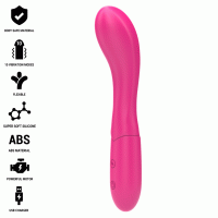 Вибратор INTENSE - LISETTE VIBRATOR 19 CM FLEXIBLE 10 VIBRATIONS PINK