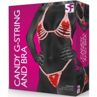 Ядливо бельо SPENCER & FLEETWOOD - CANDY LOVERS G-STRING AND BRA