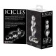 ICICLES NUMBER 47 HAND BLOWN GLASS MASSAGER | цена 64.87 лв.