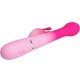 Вибратор PRETTY LOVE - DEJON 3 IN 1 MULTIFUNCTION RABBIT VIBRATOR PINK
