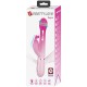 Вибратор PRETTY LOVE - DEJON 3 IN 1 MULTIFUNCTION RABBIT VIBRATOR PINK