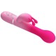 Вибратор PRETTY LOVE - DEJON 3 IN 1 MULTIFUNCTION RABBIT VIBRATOR PINK