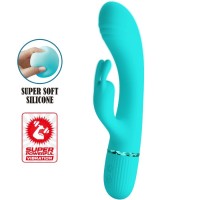 Вибратор PRETTY LOVE - SCOCCO VIBRATOR RABBIT TURQUOISE