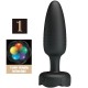 Анален разширител PRETTY LOVE - TARION ANAL PLUG WITH  LED LIGHT BLACK 12.5 CM
