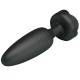 Анален разширител PRETTY LOVE - TARION ANAL PLUG WITH  LED LIGHT BLACK 12.5 CM
