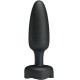 Анален разширител PRETTY LOVE - TARION ANAL PLUG WITH  LED LIGHT BLACK 12.5 CM