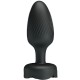 Анален разширител PRETTY LOVE - VARIAN ANAL PLUG WITH  LED LIGHT BLACK 10.8 CM