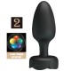 Анален разширител PRETTY LOVE - VARIAN ANAL PLUG WITH  LED LIGHT BLACK 10.8 CM