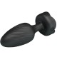 Анален разширител PRETTY LOVE - OSBORN ANAL PLUG WITH  LED LIGHT BLACK 9.8 CM