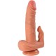 Стимулатор SHEQU - JULIAN DILDO AND CLITORIS STIMULATOR WITH VIBRATION AND REMOTE CONTROL 16 CM