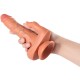 Стимулатор SHEQU - JULIAN DILDO AND CLITORIS STIMULATOR WITH VIBRATION AND REMOTE CONTROL 16 CM