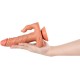 Стимулатор SHEQU - JULIAN DILDO AND CLITORIS STIMULATOR WITH VIBRATION AND REMOTE CONTROL 16 CM