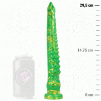 Дилдо EPIC - DILDO HYLOS GREEN FLASH