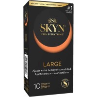 Презервативи SKYN - LARGE EXTRA ADJUSTMENT CONDOMS 10 UNITS