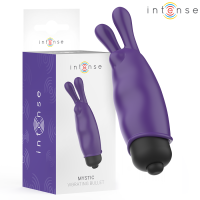 Мини вибратор INTENSE - MYSTIC PURPLE VIBRATING BULLET 8.7 X 2.4 CM