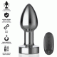 Анален разширител INTENSE - ANAL PLUG 10 VIBRATIONS METAL WITH REMOTE CONTROL S
