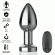 Анален разширител INTENSE - ANAL PLUG 10 VIBRATIONS METAL WITH REMOTE CONTROL M